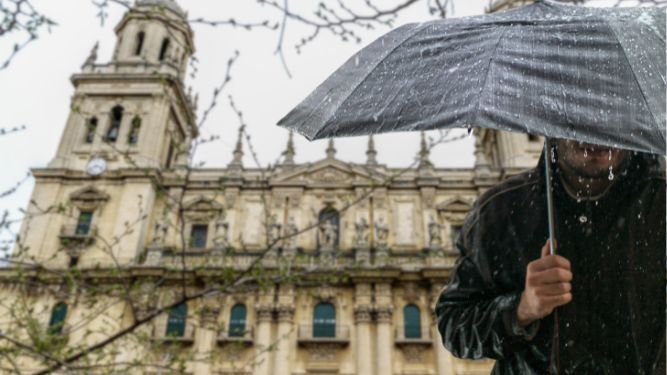 Jaén, a las puertas de un fin de semana en la que la lluvia será la protagonista.