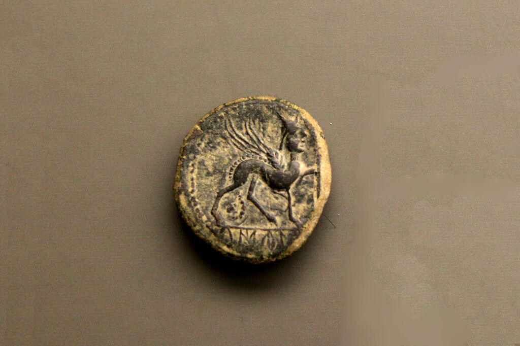 Moneda 'As' de C&aacute;stulo del siglo II a. C. al siglo I a. C.