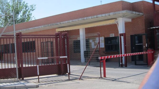 Entrada al Centro Penitenciario Jaén II.