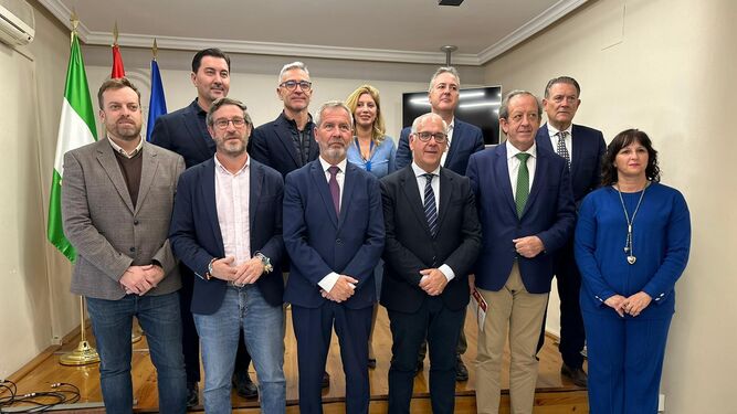 Reunión de los municipios jiennenses incluidos en Puerta de Andalucía con el Puerto de Motril