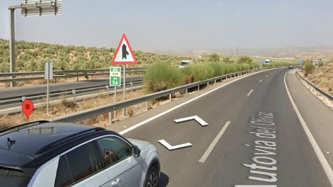 Kilómetro 54 de la A-316 (Jaén).