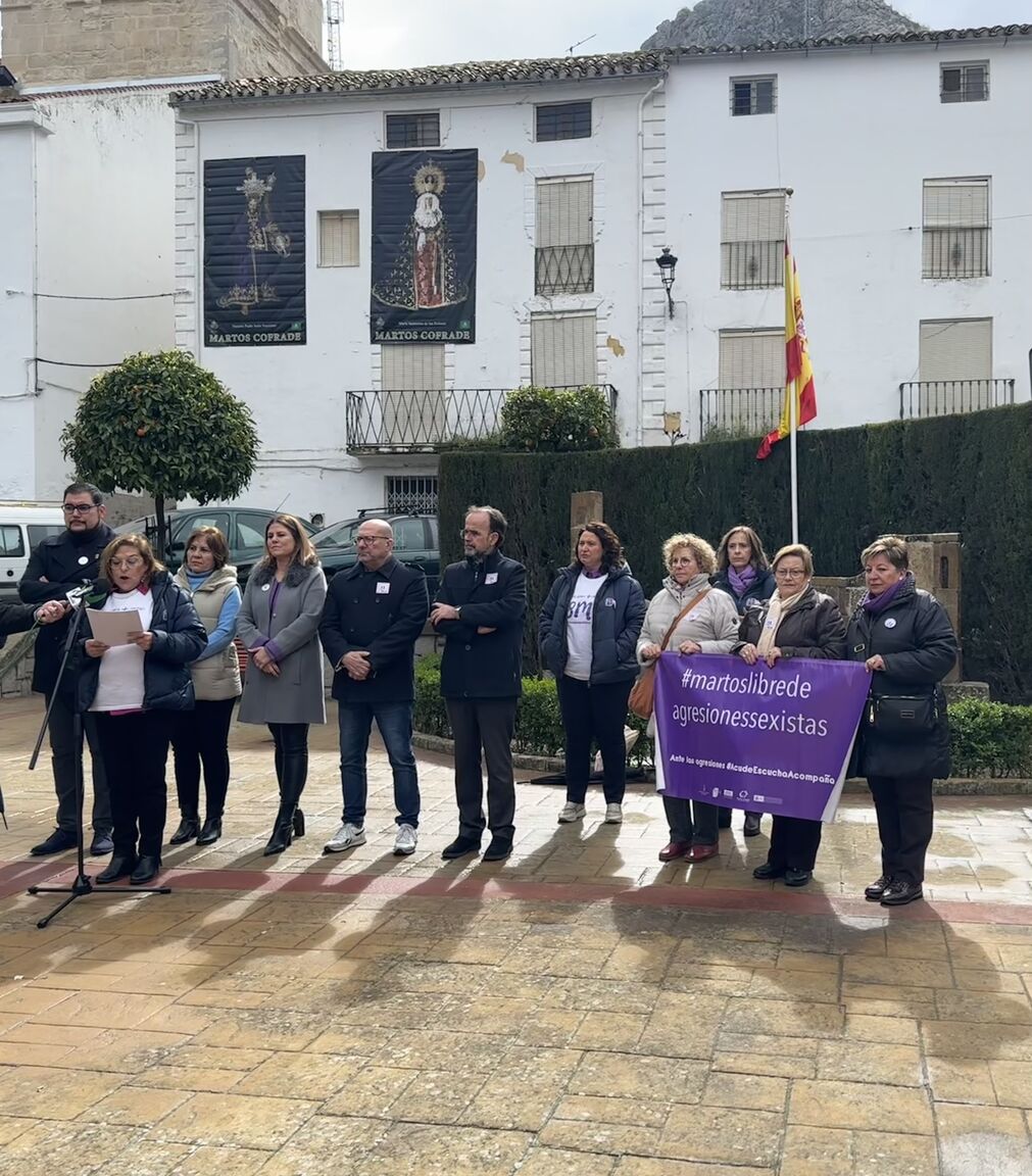 Acto institucional del Ayuntamiento de Martos.