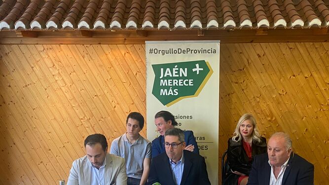 Rueda de prensa de Jaén Merece Más.