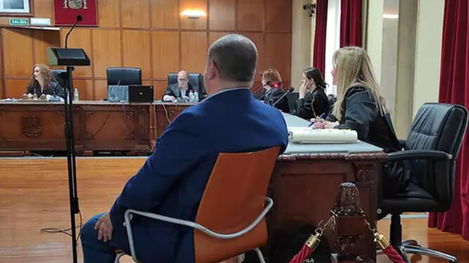 Primera sesión del juicio por cohecho en la prisión de Jaén en la Audiencia Provincial.