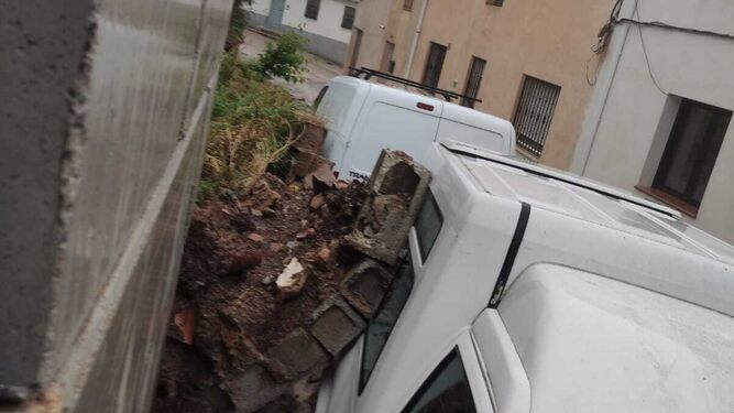 Una histórica tormenta con granizo y aparato eléctrico en Alcalá la Real